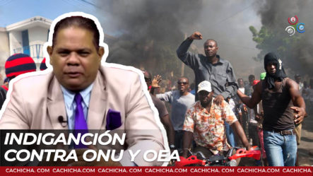 Indignación Contra OEA Y ONU Por Crisis En Haití