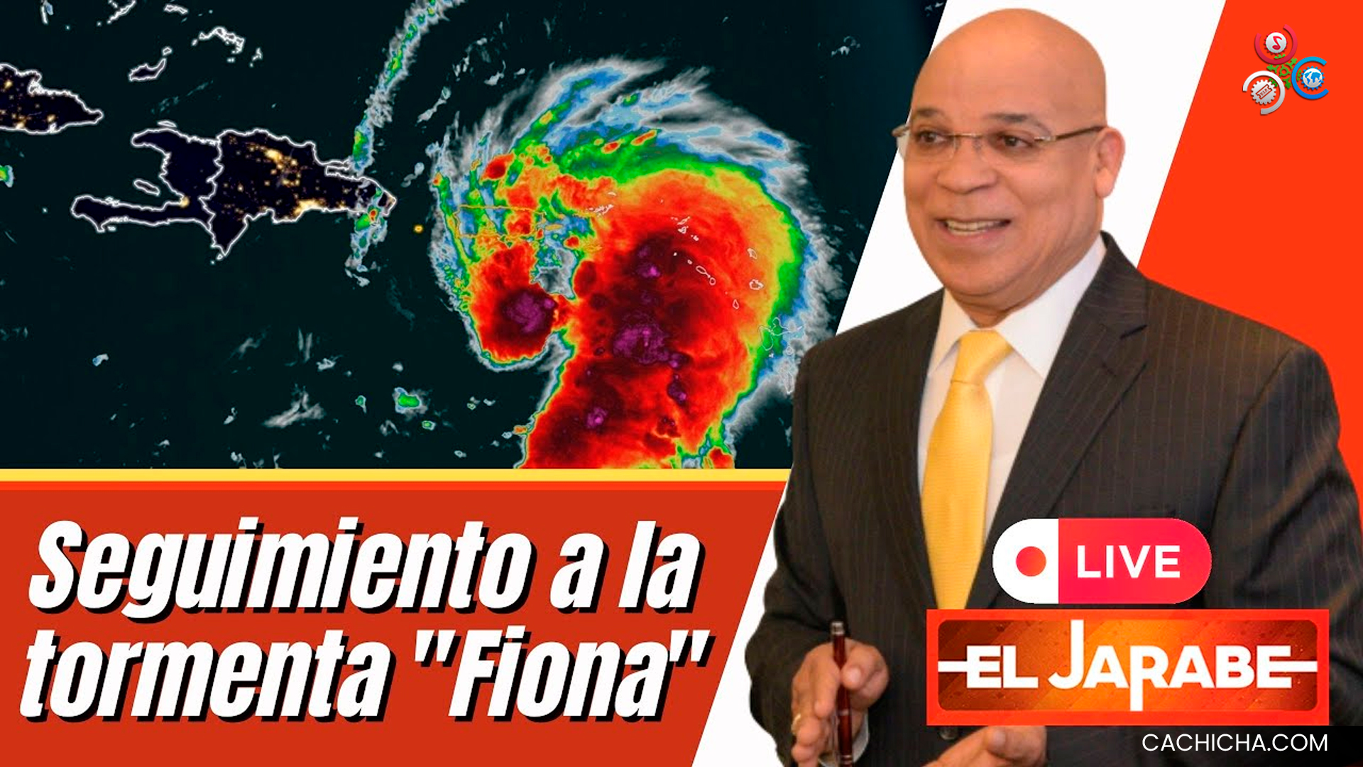 Seguimiento En Tiempo Real Del Huracán “Fiona” Sobre República Dominicana
