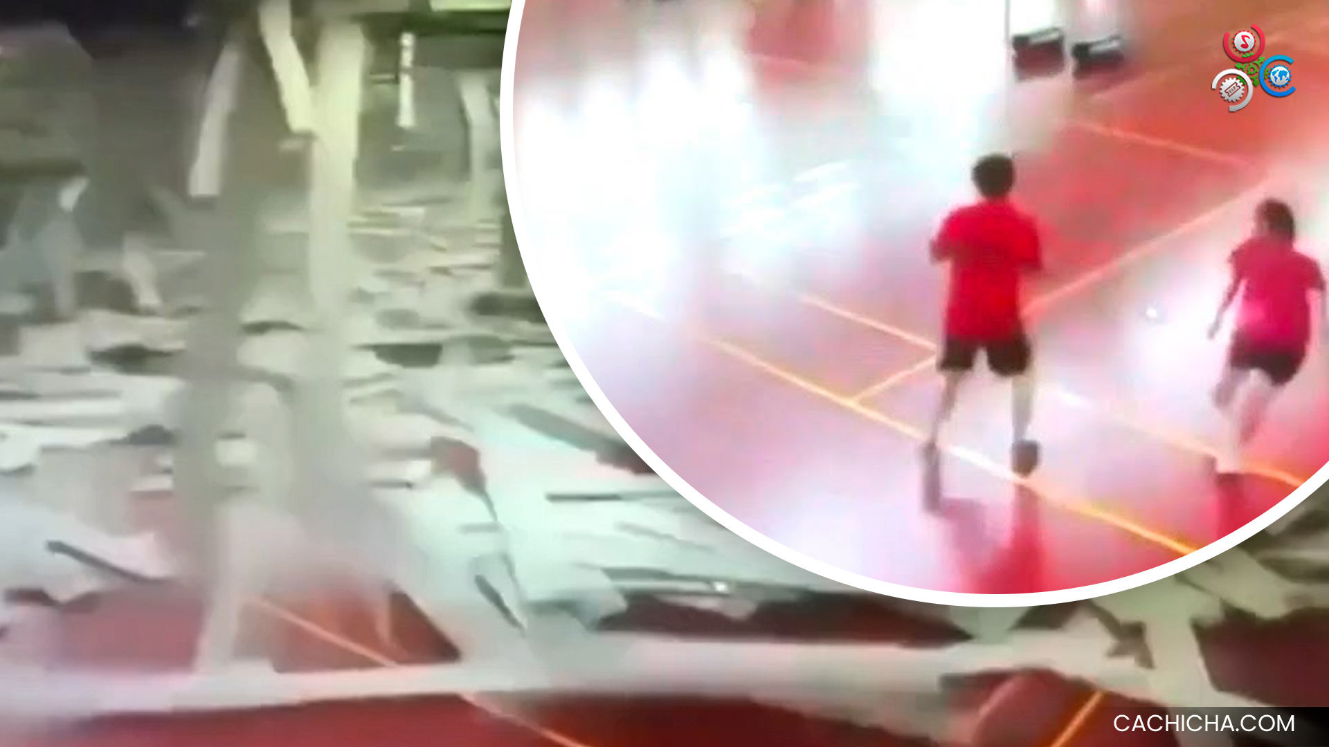 Se Desploma El Techo De Un Gimnasio Escolar Por Un Fuerte Terremoto En Taiwán