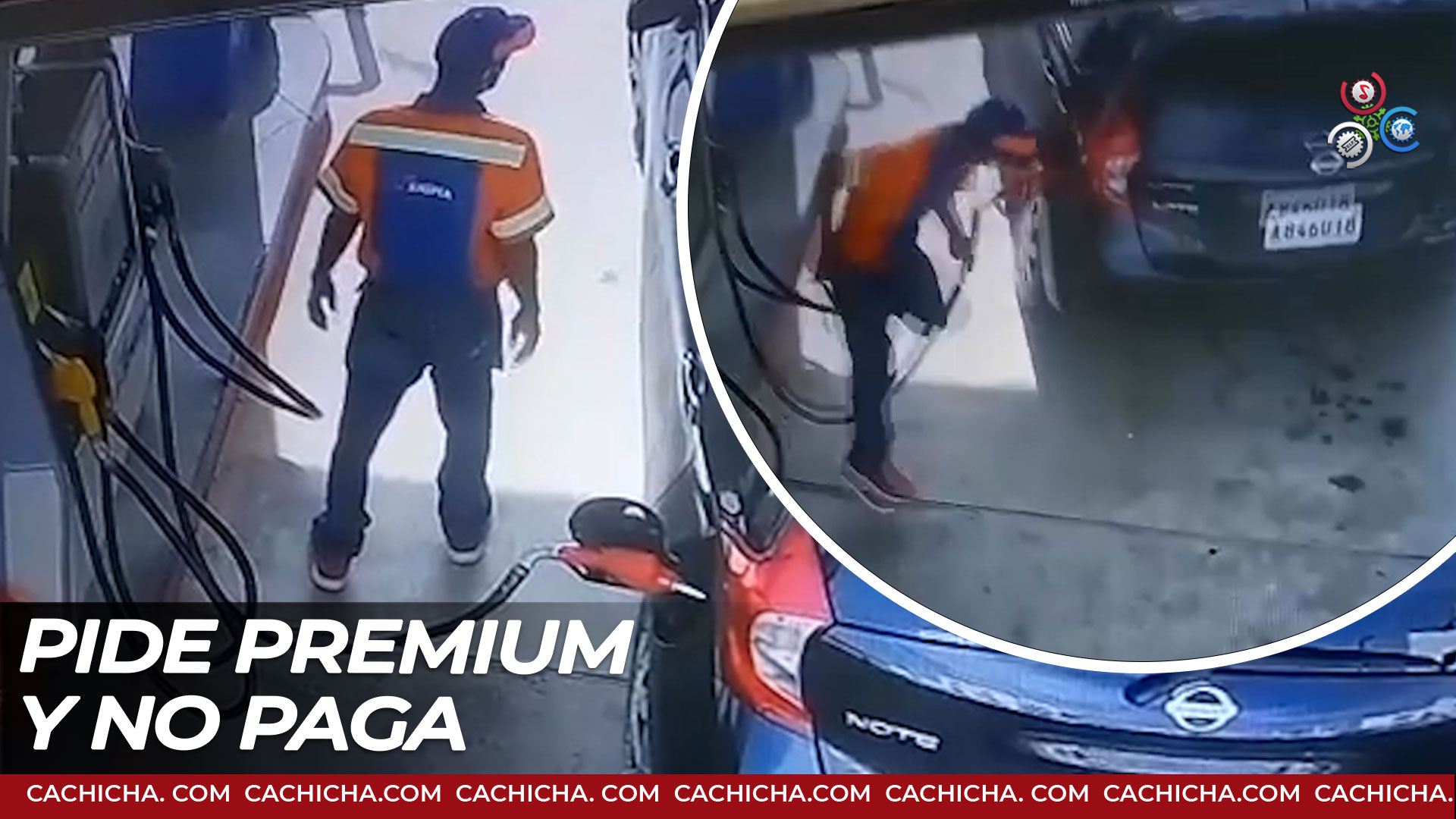Desconocido Pide El Tanque Full Premium Y Se Va Sin Pagar
