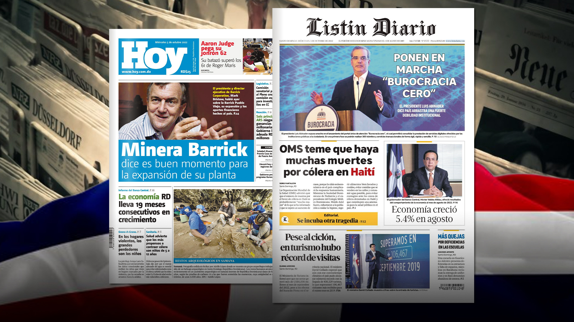 Portada De Los Principales Periódicos | 05-09-2022
