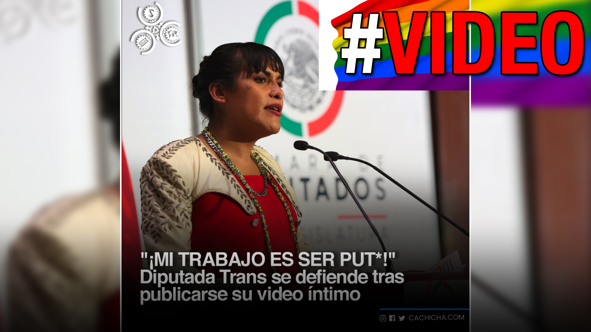 ¡MI TRABAJO ES SER PUT*!: Diputada Trans Se Defiende Tras publicarse Un Video íntimo
