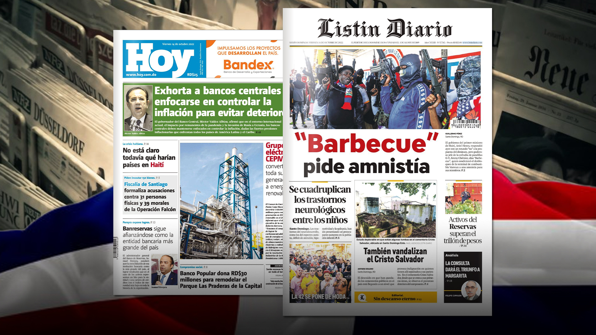 Portada De Los Principales Periódicos Nacionales 