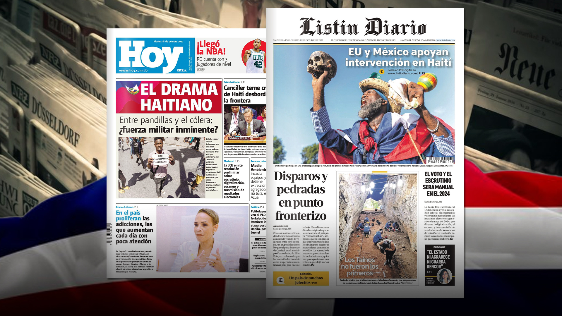 Portada De Los Principales Periódicos Nacionales 