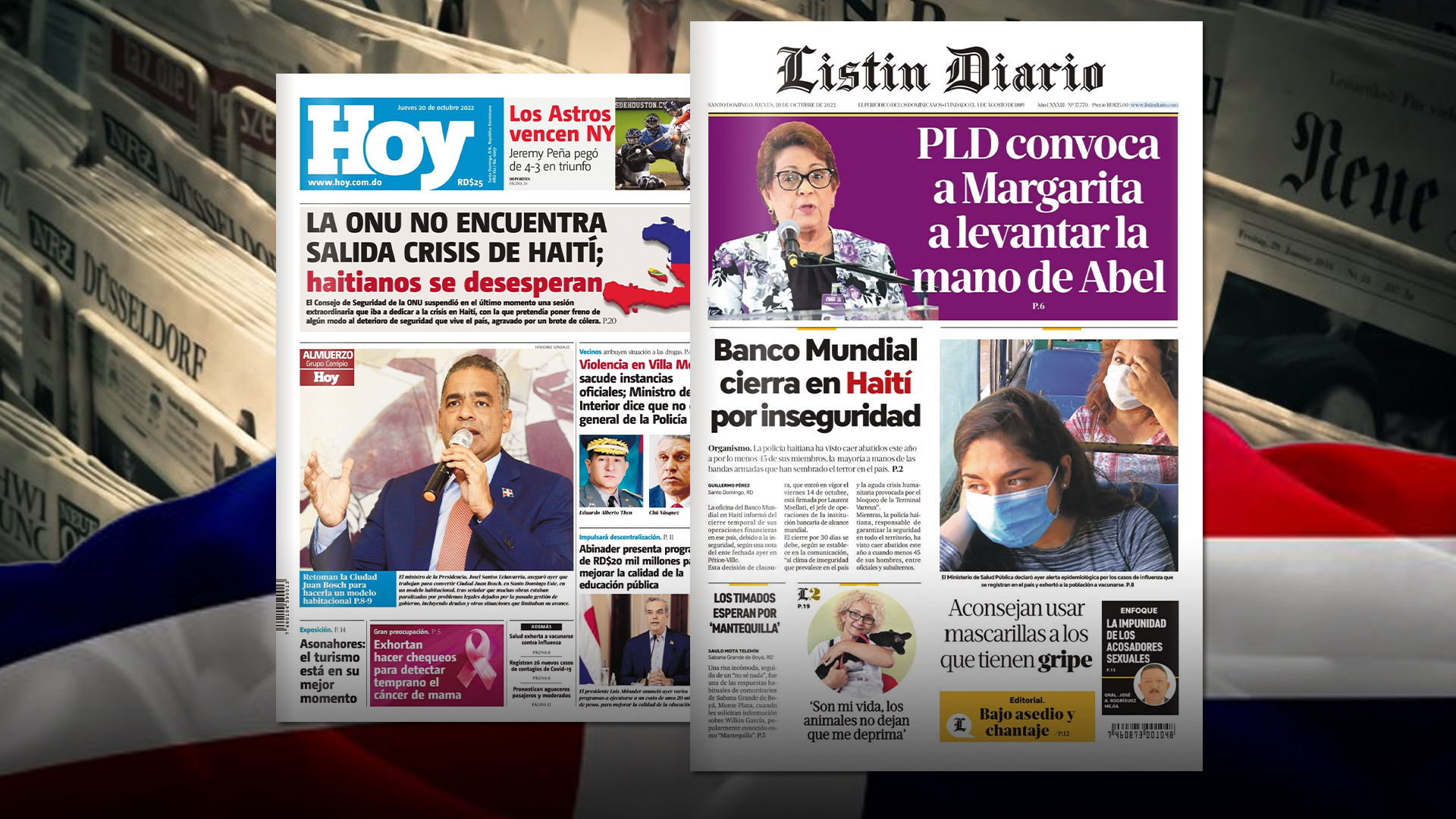  Principales Portadas De Los Periódicos Nacionales
