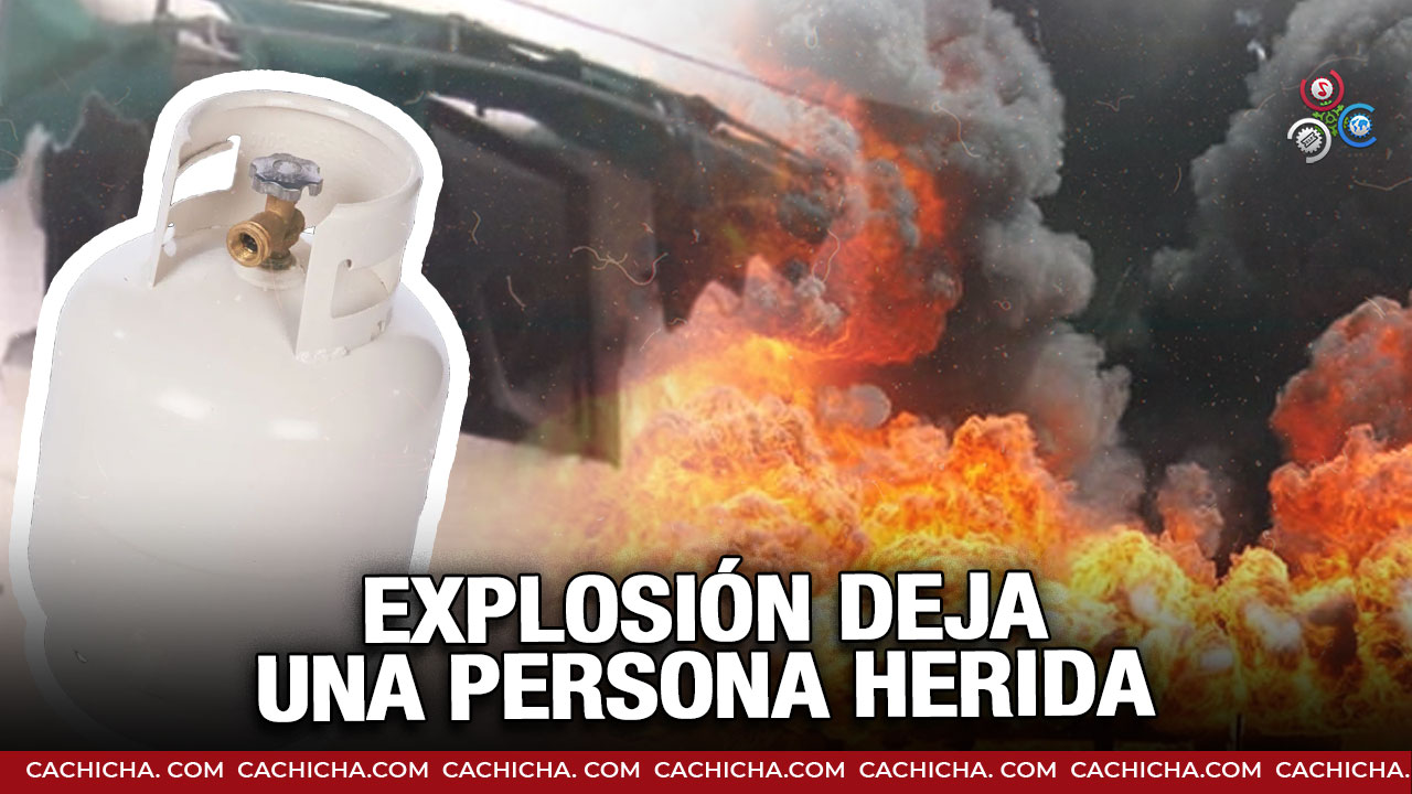 Explosión De Tanque De Gas Deja Un Herido Y Dos Edificios Con Varios Daños