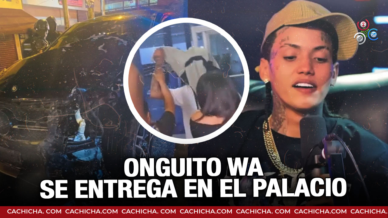 Onguito Se Entregó Esta Noche En El Palacio De La Policía Nacional