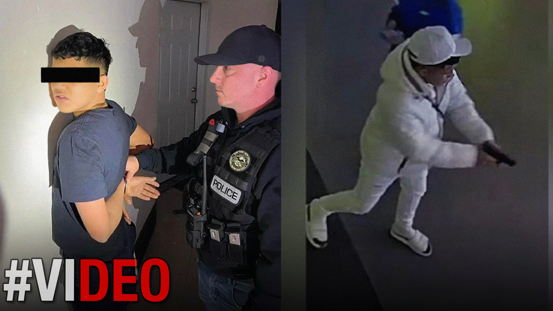 Niño Venezolano Llora Tras Ser Arrestado Por La Policía En EE.UU. Por Disparar A Un Turista