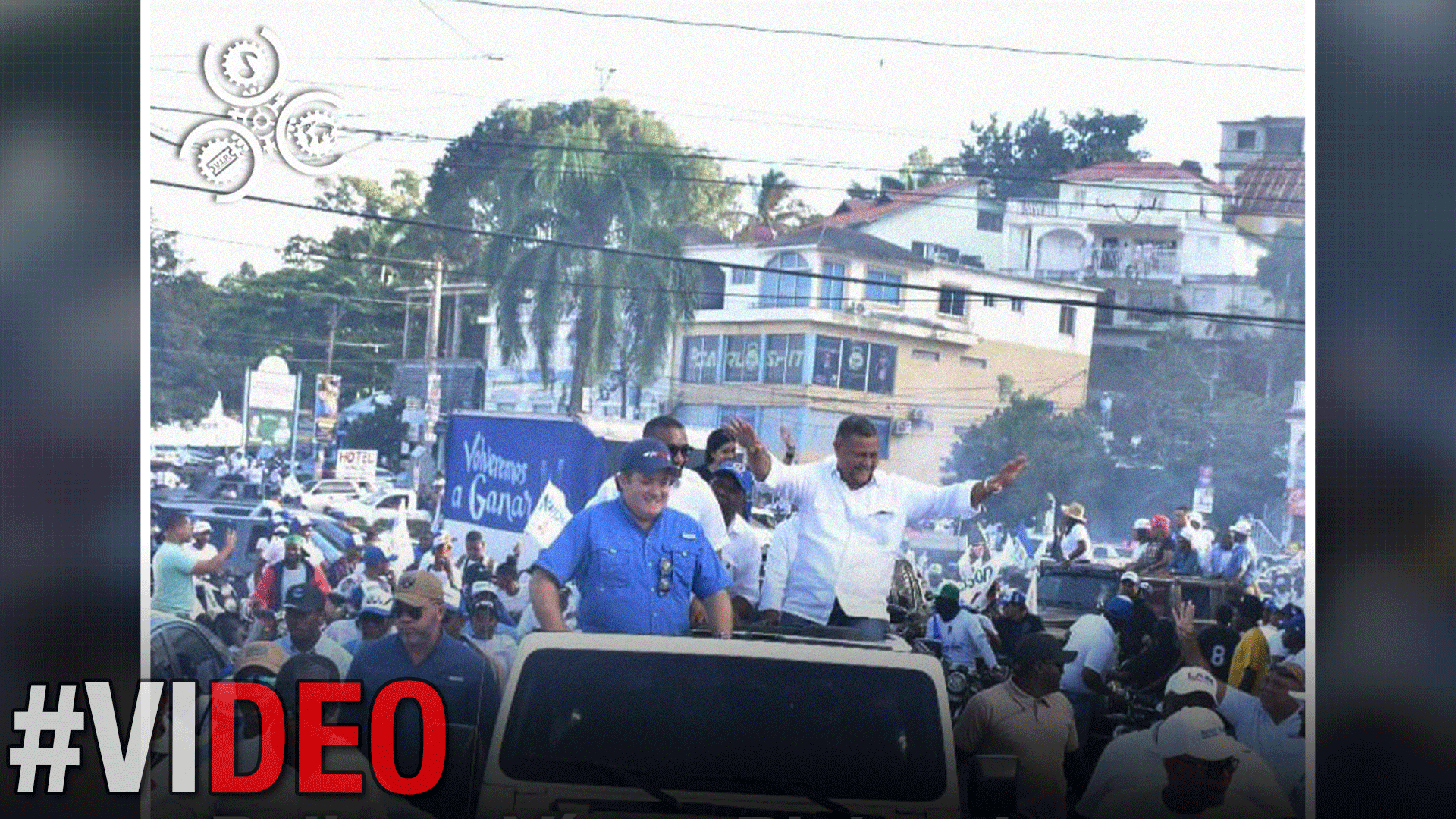 Paliza Y Víctor Pichardo Apoyando A Nelson Núñez Alcalde En Samaná