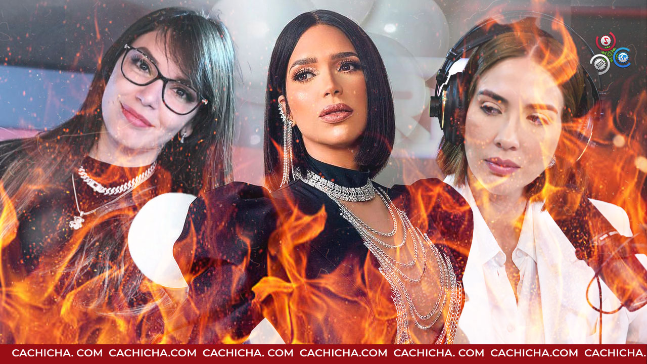 Amelia Alcántara Le Manda Fuego A Gaby Desangles Y Hony Estrella