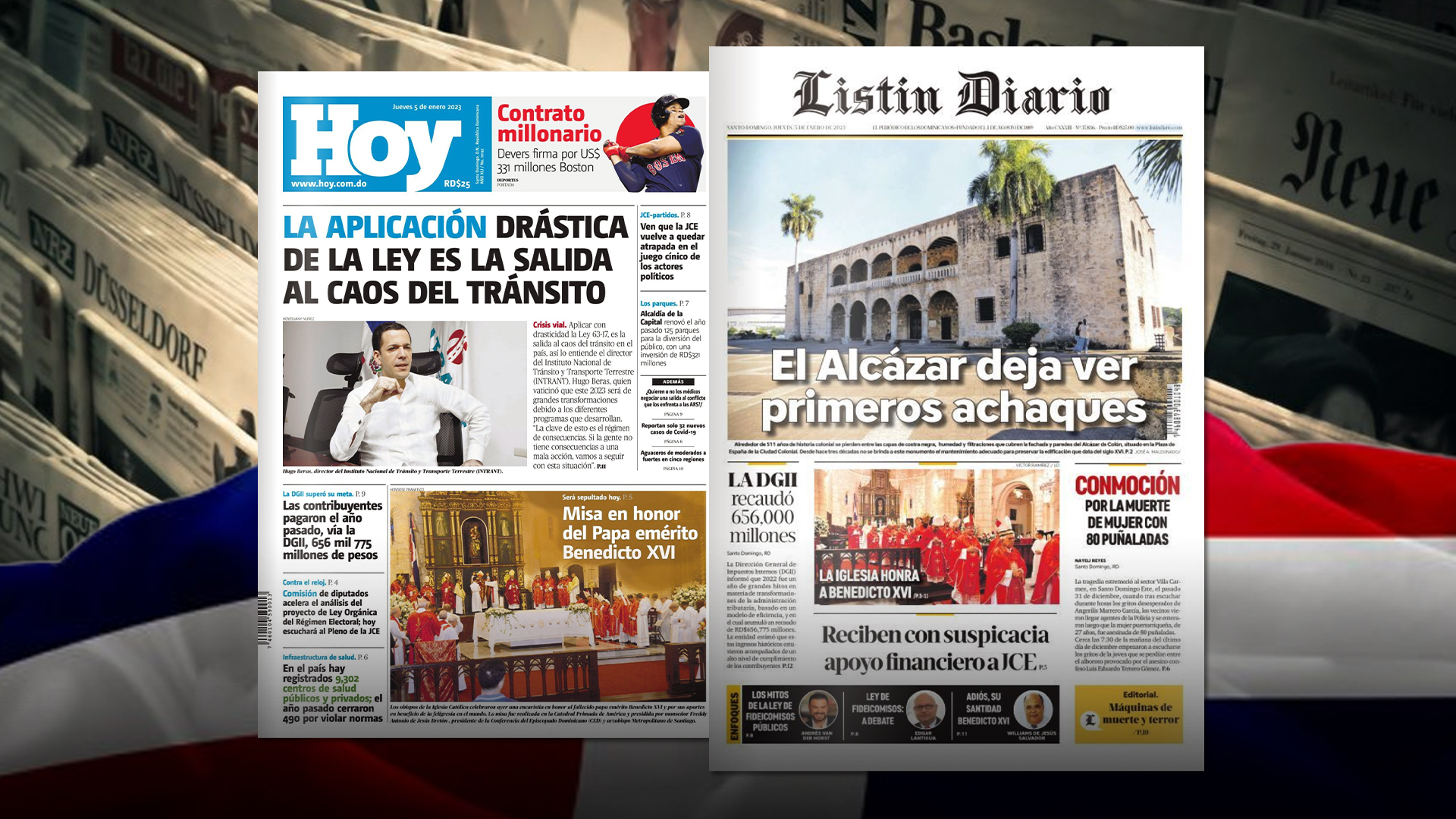 Principales Portadas De Los Periódicos | 05-01-2023