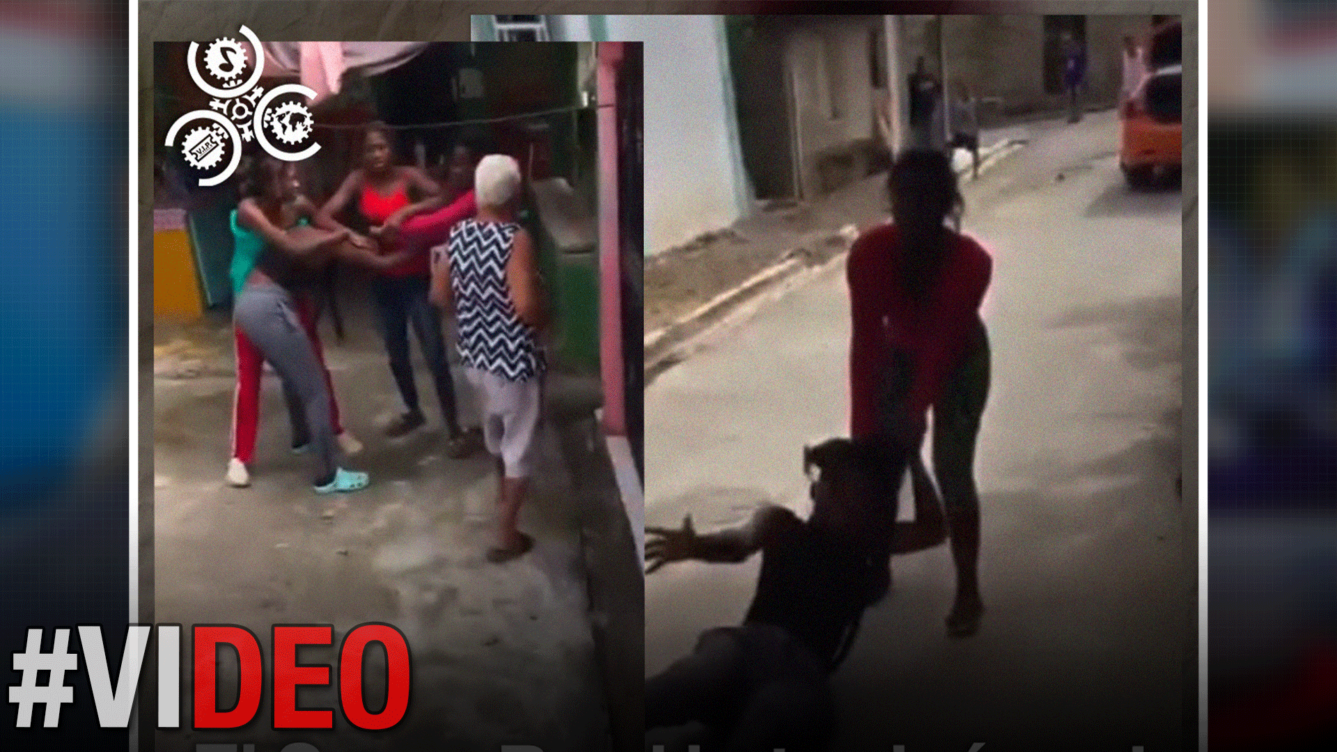 Dos Mujeres Se Arrastran A Golpes En Todo Su Barrio Por El Amor De Un Hombre 