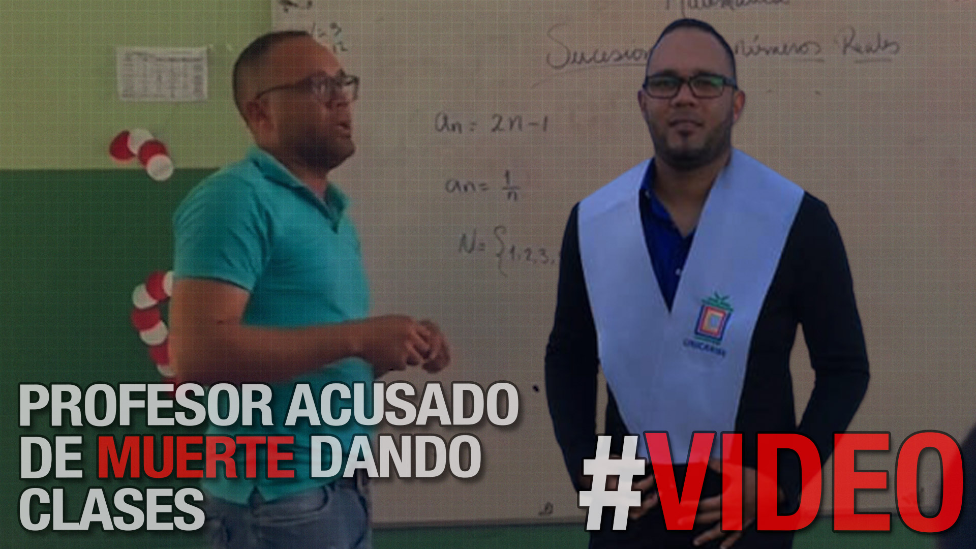 Video Inédito Del Profesor John Kelly Acusado De Muerte IMPARTIENDO CLASES 