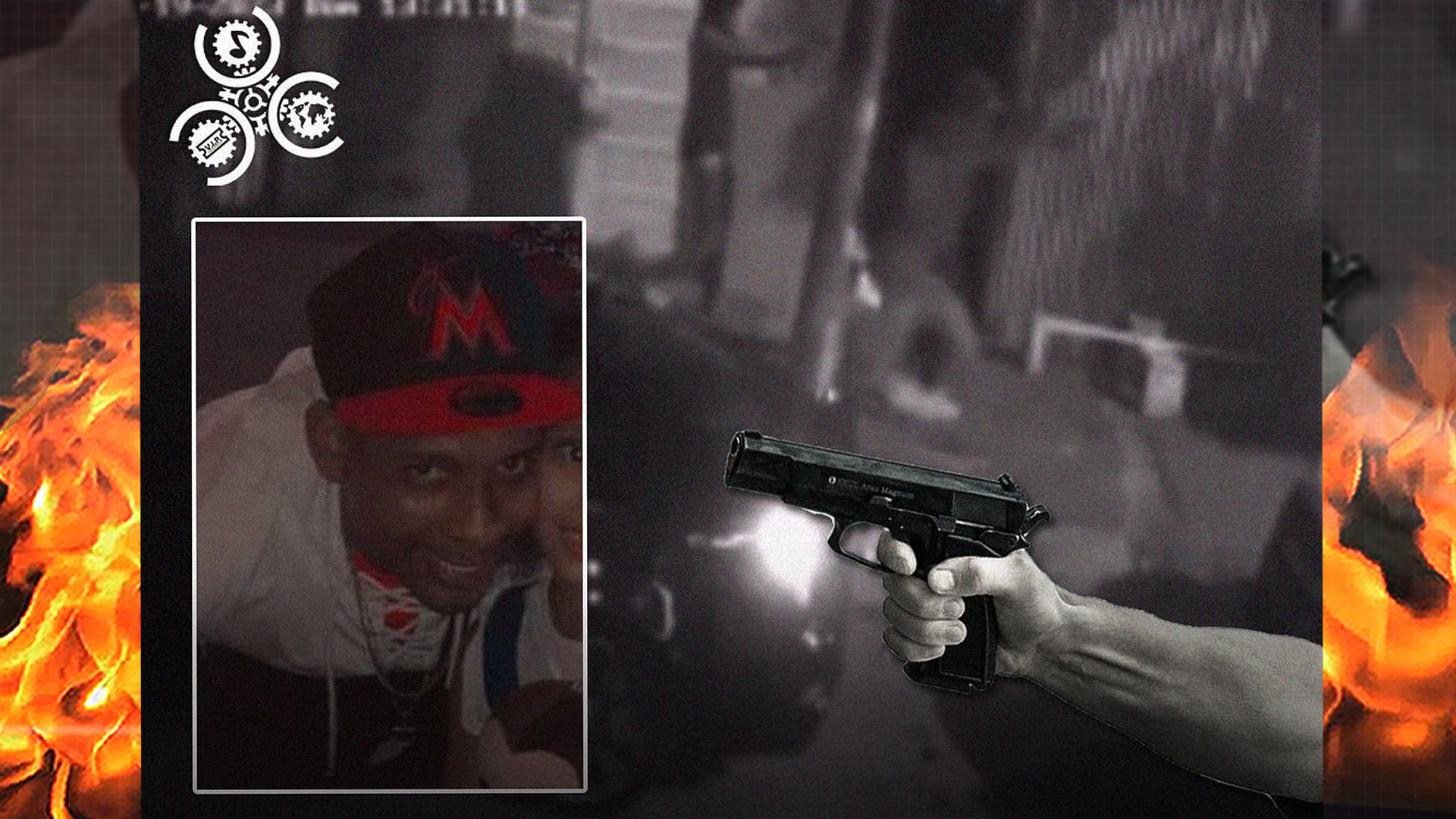 Captado En Cámara Momento En Que Delincuentes Acribillan Hombre Cuando Buscaba A Su Hija 