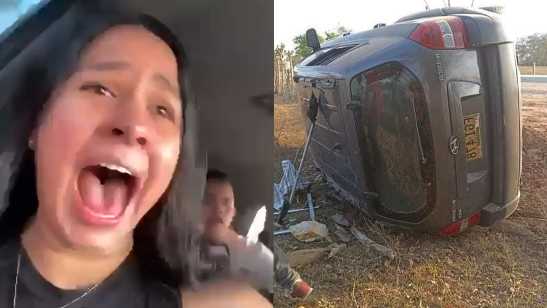 ¡EL CARRO DE MI PAPÁ!: Grupo De Jóvenes Sufren Accidente Tras Distraerse Por Un Segundo | Primer Impacto