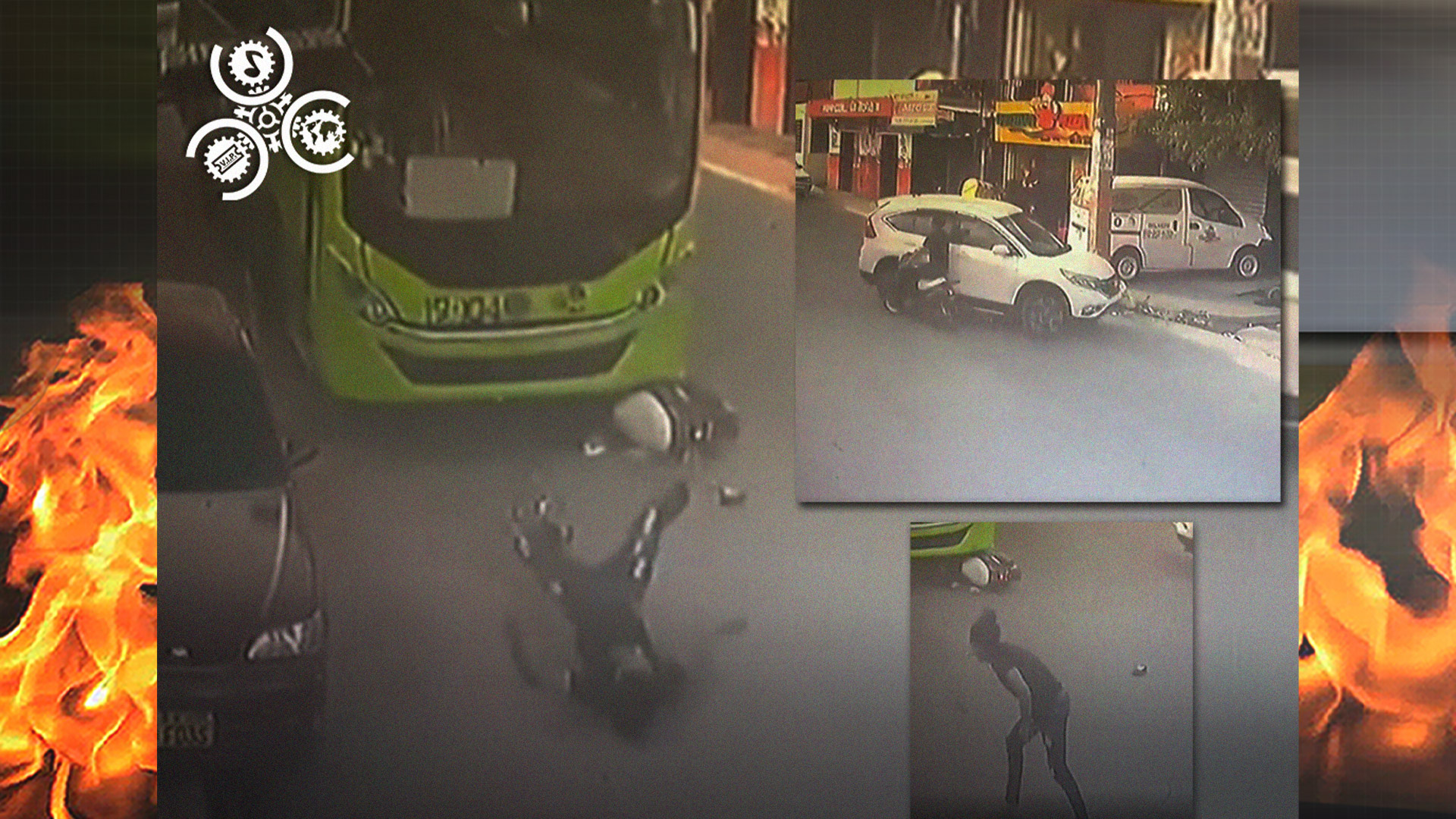 ¡INCREÍBLE!: Hombre En Pasola Se Salva De Ser Arrollado Por Una Yipeta Y Luego Por Una OMSA 