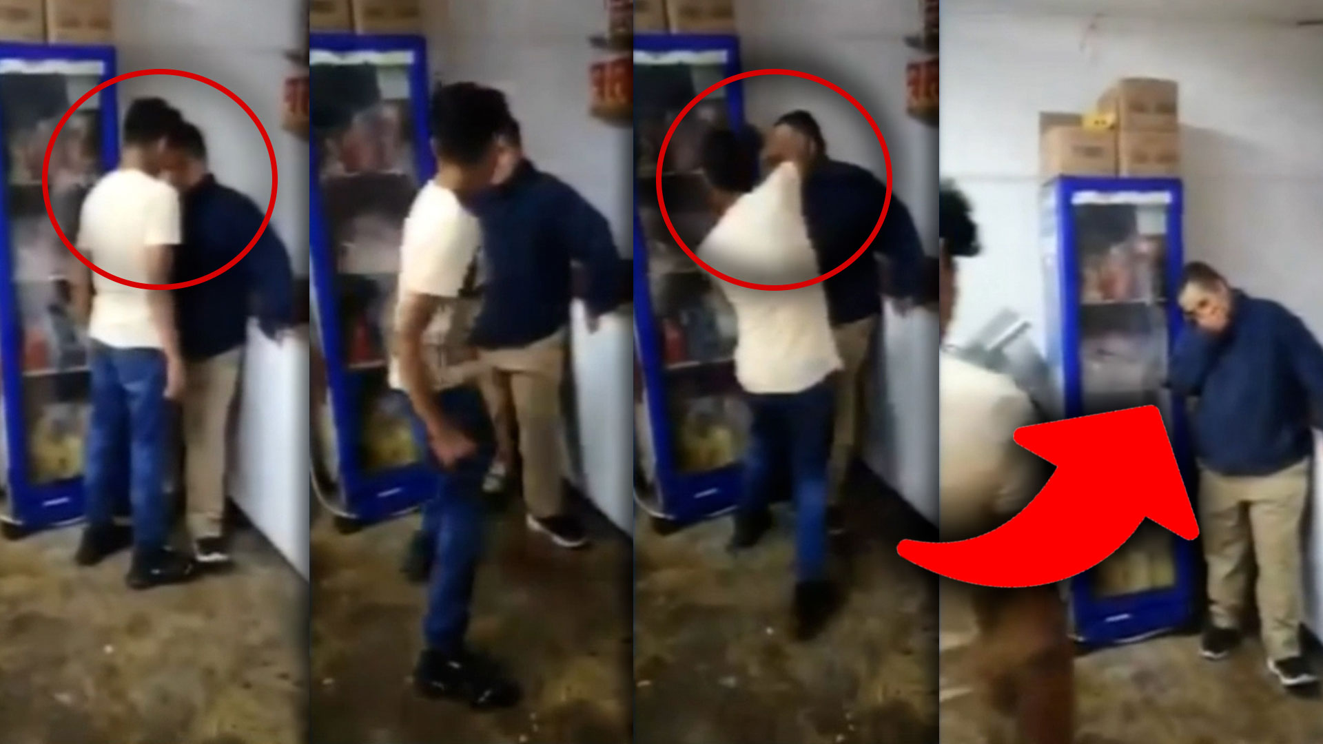 Joven Amenaza Y Le Da Tremenda Trompada A Hombre Con Síndrome De Down Por Una Mujer