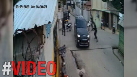 Policías De Acción Rápida Le Entran A Tiros Una Jeep Gran Cherokee | Video