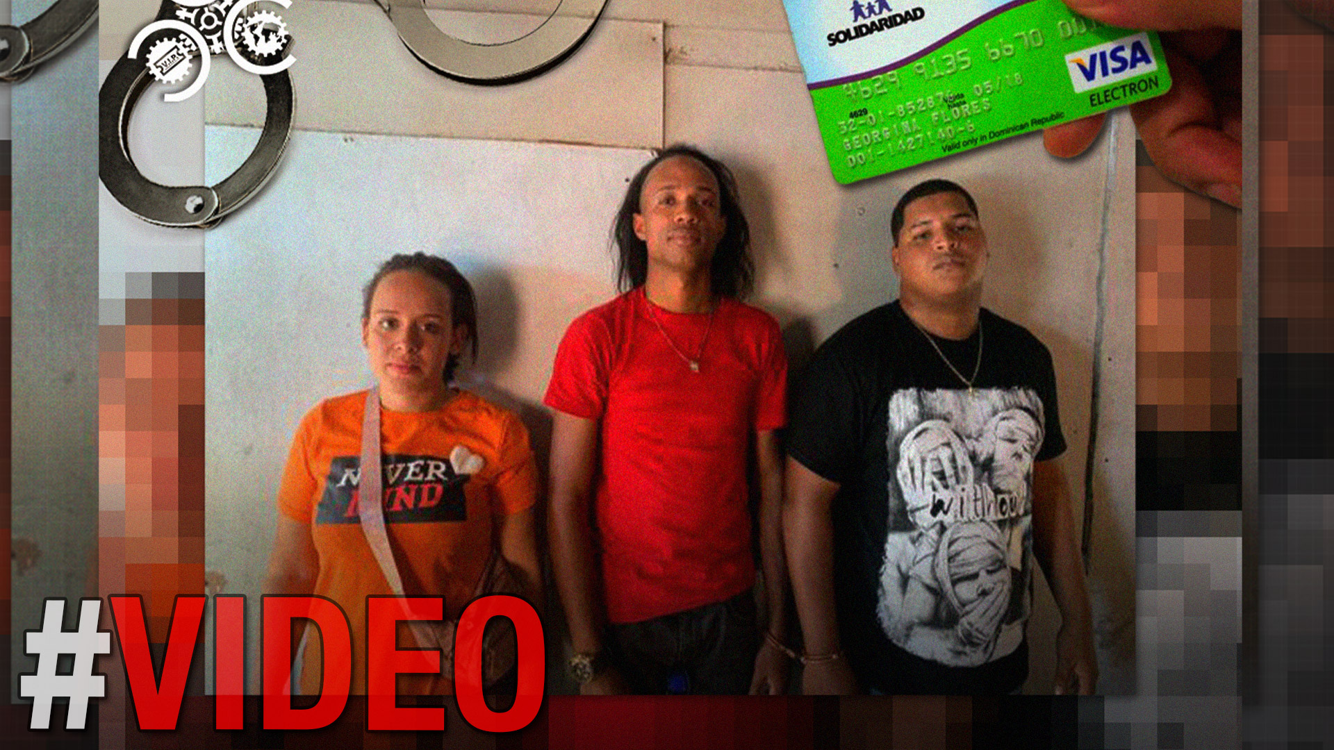 Apresan Tres Miembros De Supuesta Banda De Sustracción De Tarjetas Solidaridad