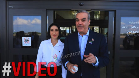 El Presidente Abinader Llega A Miami Y Ya Tiene La Bola Para Lanzarla | Video
