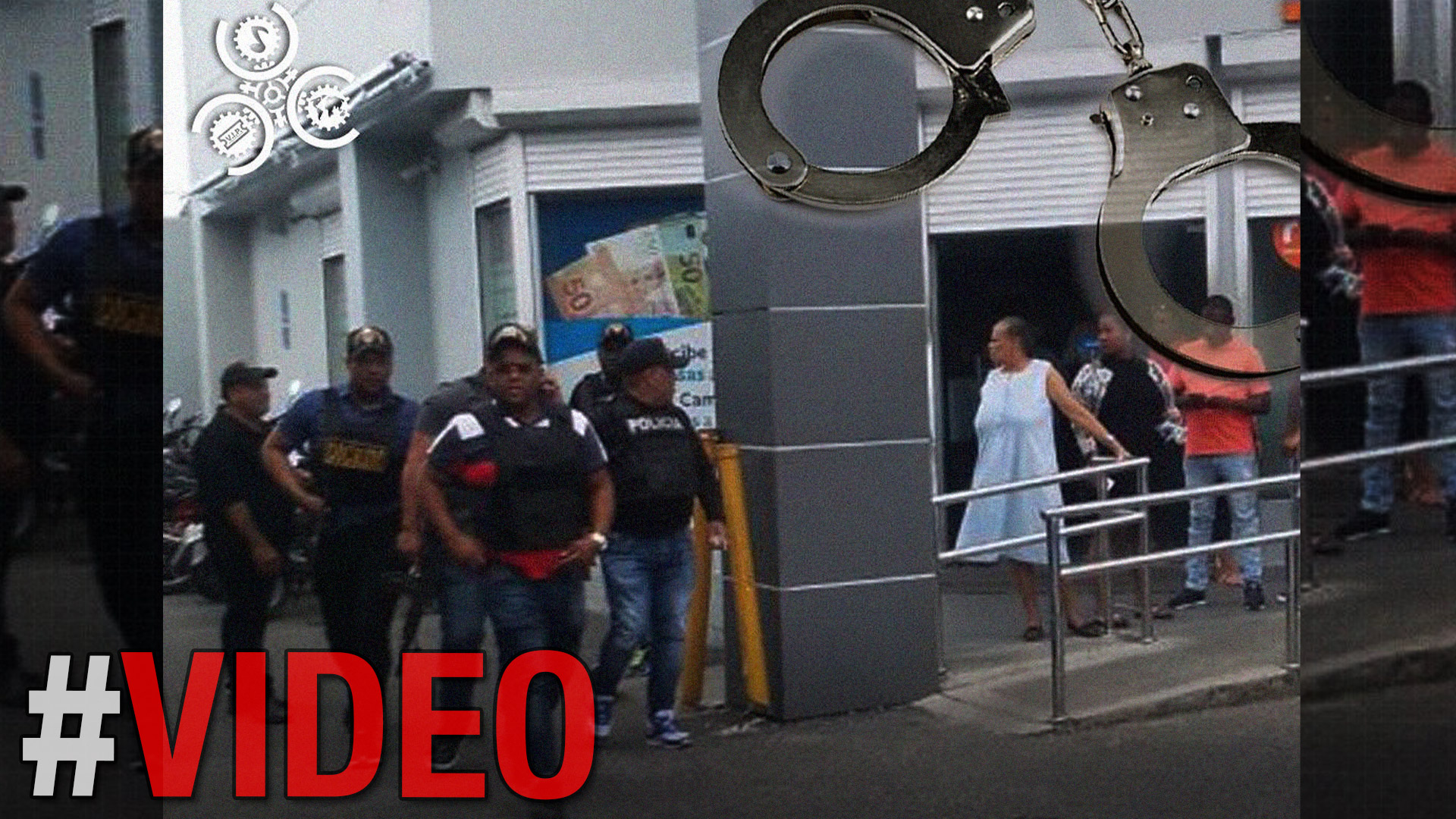 Agentes De DICRIM Apresaron Hombres Dentro De Un Banco Por Presunto Secuestro