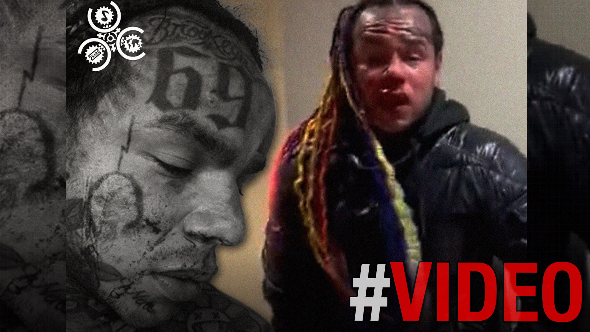 Momento En Que Hombres Golpean al Rapero Tekashi 69