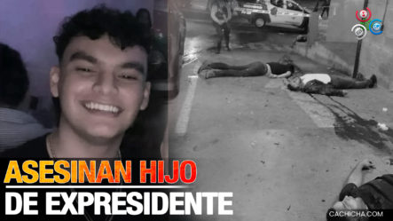 Momento Exacto Donde Un Grupo Armado Asesina Al Hijo Del Expresidente De Honduras