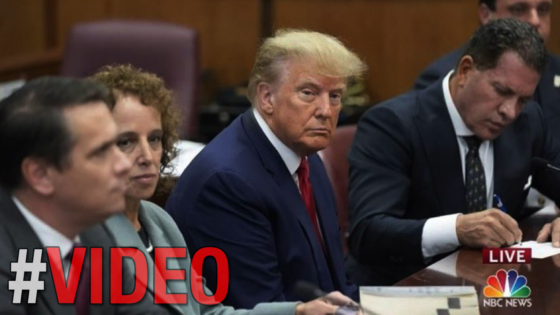 Caso Donald Trump Inicia | Manifestantes Dan Su Total Apoyo Al Expresidente 