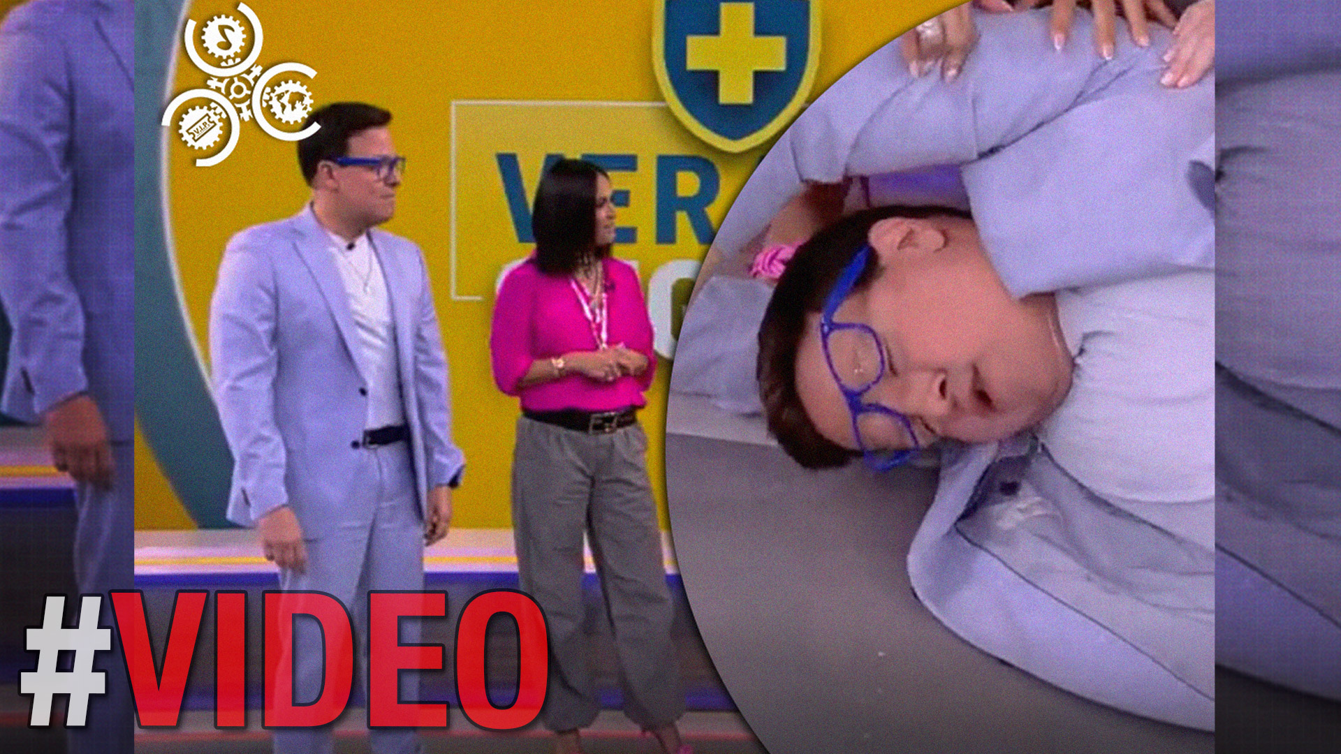 Presentador De Despierta América Se Desmaya En Pleno Programa; SIMULACRO DE DESMAYO