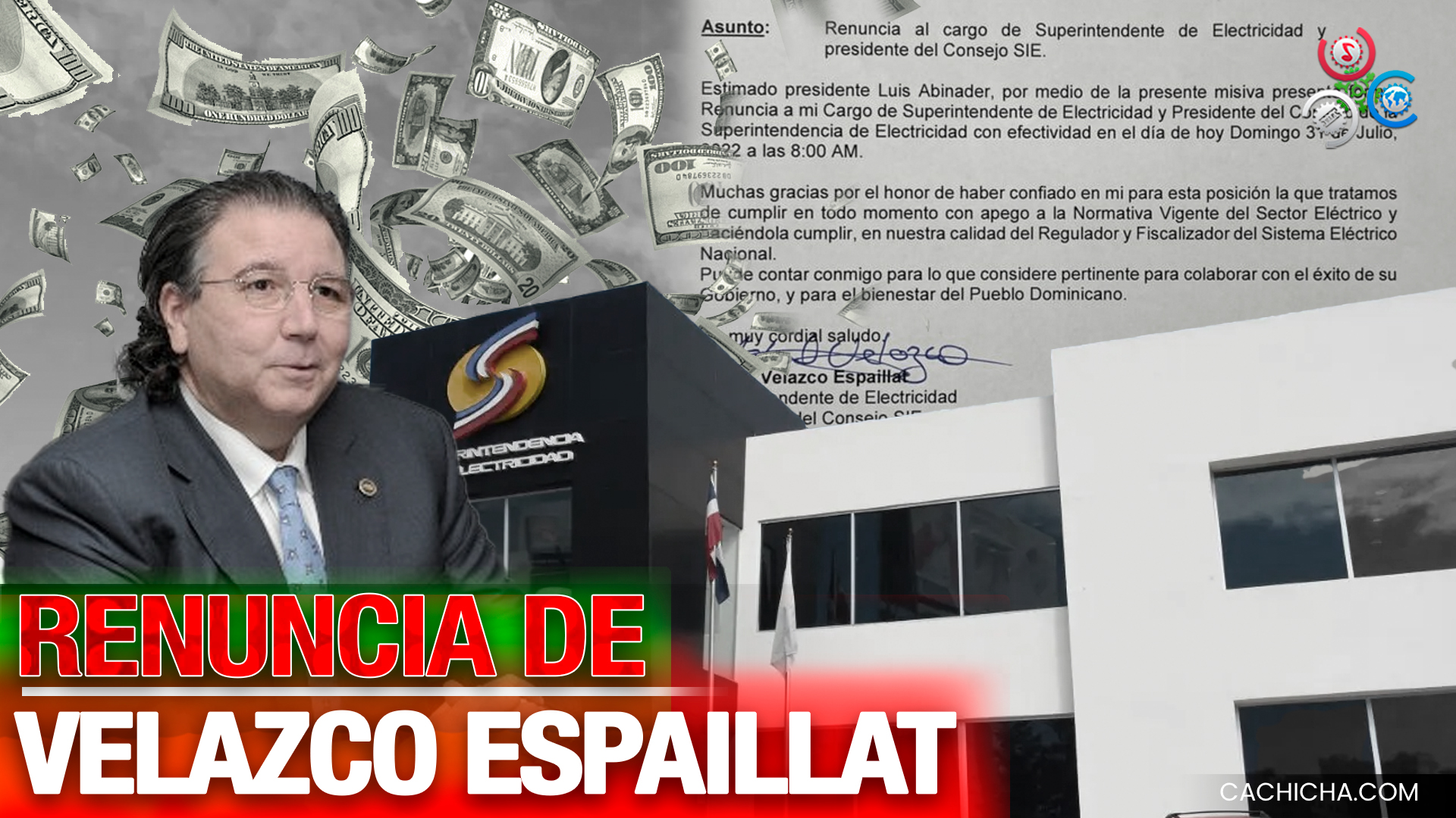 La Renuncia De Velazco Espaillat Tras 20 Años De Labor En El Sector De Electricidad