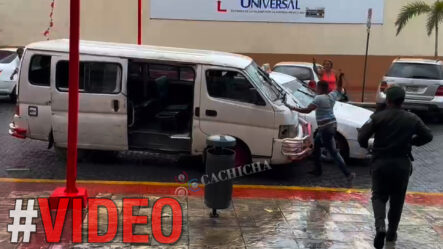 Choferes De Transporte Público Chocan Sus Vehículos En Una Pelea | Video