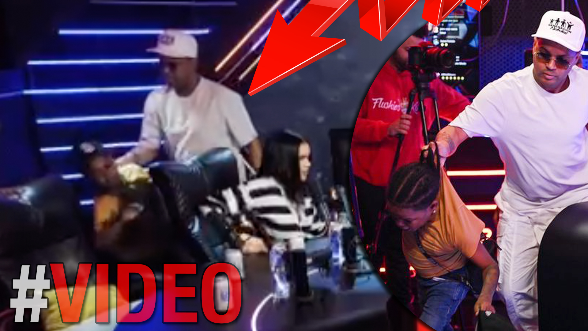 Alofoke Saca Por Un Brazo A Su Invitado “Pio La Distingacia” | Amenazó Con Agredirlo 