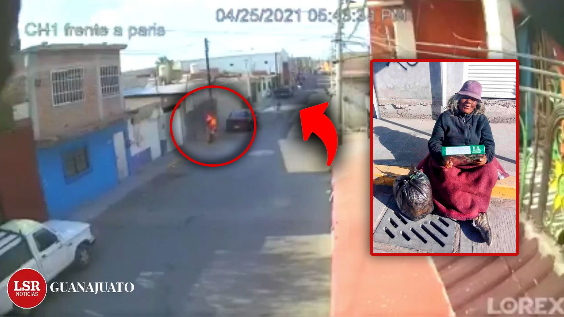 Momento En Que Hombre En Una Bicicleta Le Lanza Gasolina Y Le Prende Fuego A Una Mujer Que Vive En La Calle