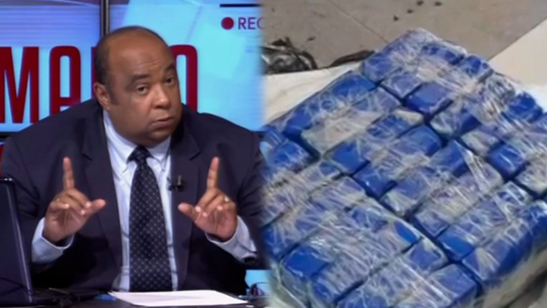 La DNCD Incautan Un Cargamento De Drogas (cocaína Y Marihuana)