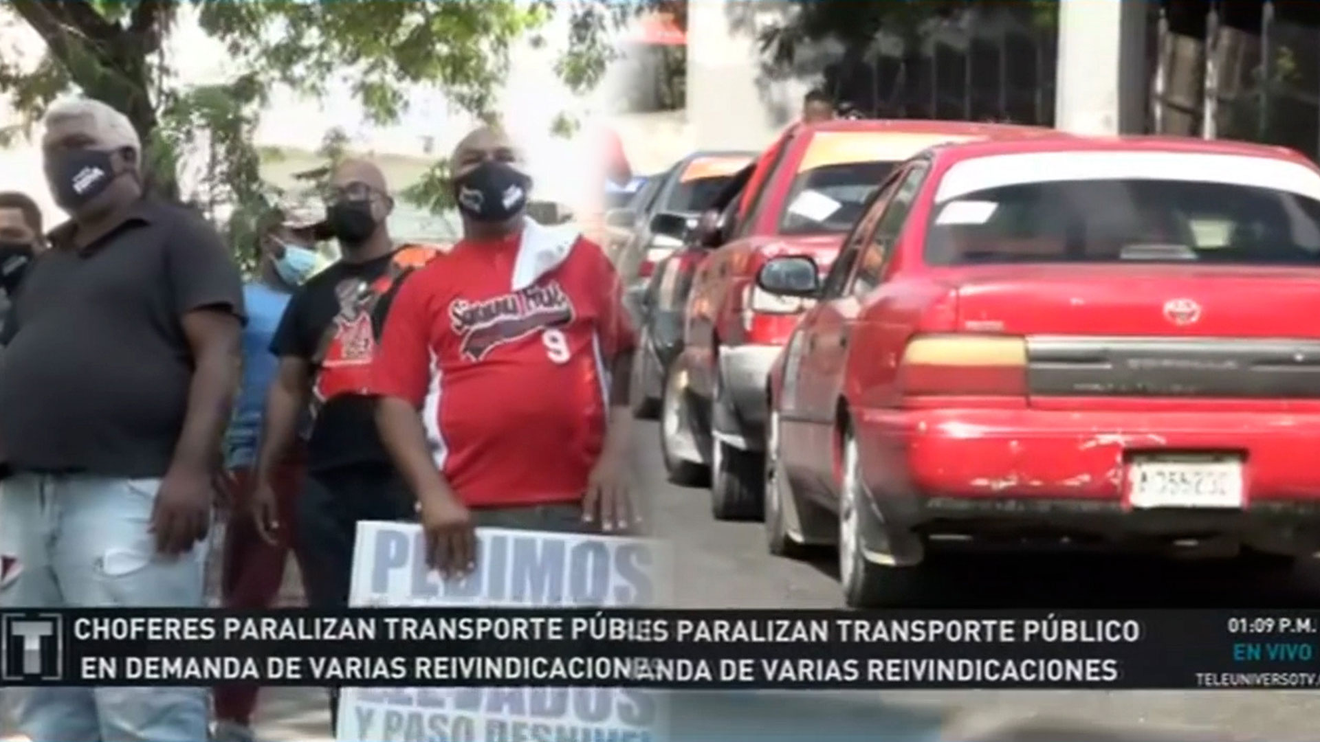 Choferes De Concho Realizan Paro Total Del Transporte En Demanda De Construcción De Elevados