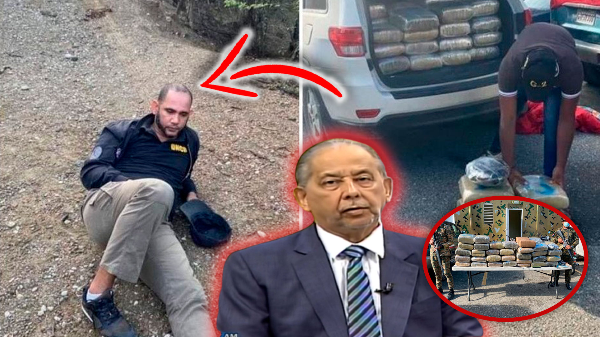 Huchi Lora Revela Todos Los Detalles Detrás De La Detención Del Mayor De La Policía Con 63 Paquetes De Marihuana