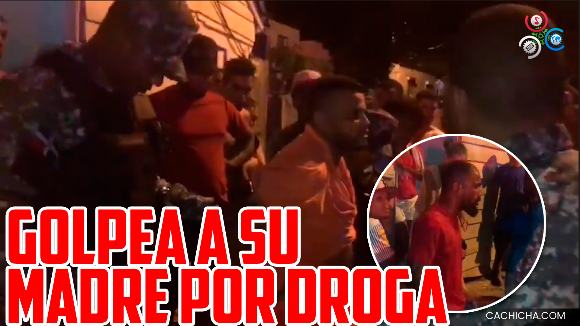 Hombre Bajo Los Efectos De La Droga Le Entra A Golpe A Su Propia Madre