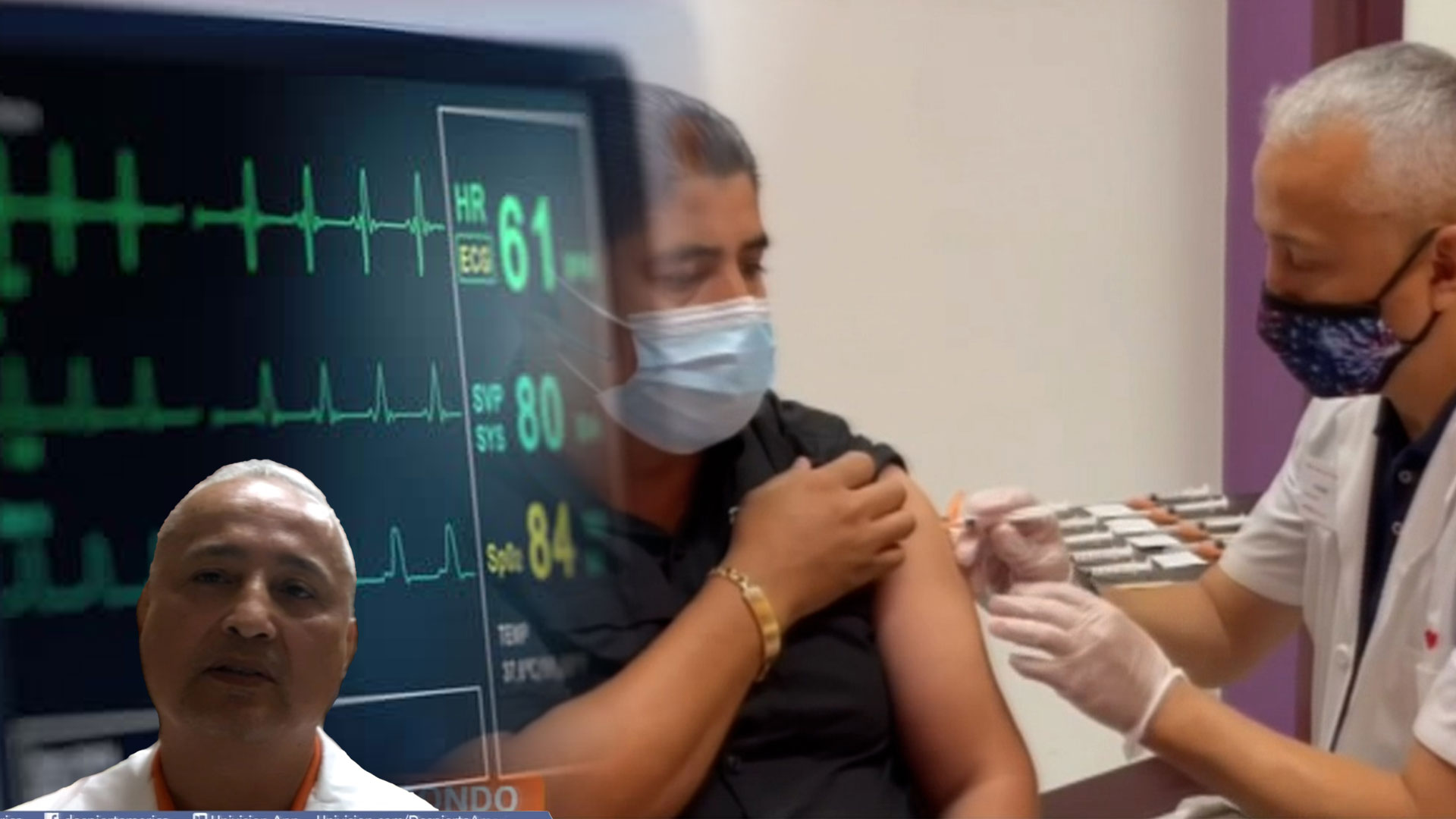 Farmacéutico Al Sobrevivir A La Muerte Por Covid Se Dedica A Vacunar Personas (Hombres Se Vacunan Menos Que Las Mujeres)