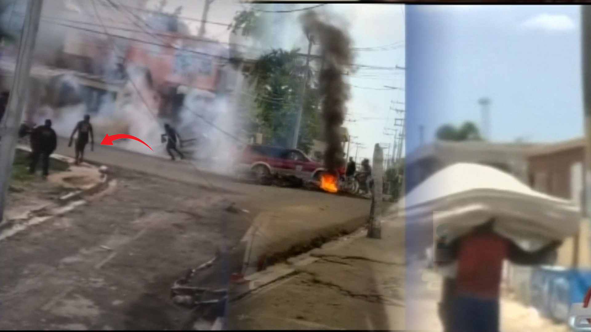 Se Fajaron A La “PEDRA” Con Los Policías En La Solana ¡Y De Qué Manera!