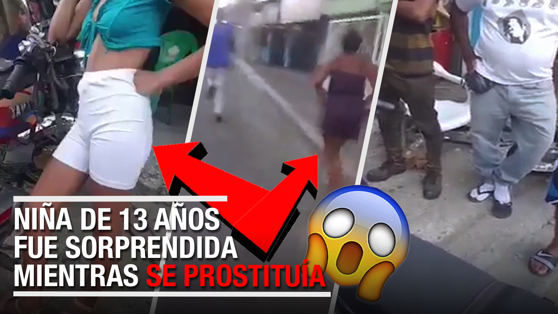 ¡IMPACTANTE! Niña De 13 Años Es Sorprendida Por Su Madre Mientras Intentaba Prostituirse 