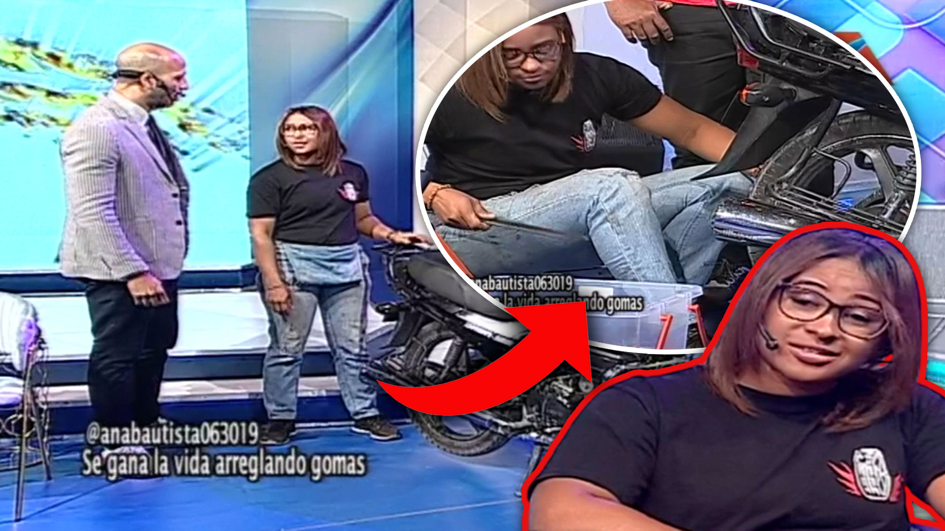 Mujer Que Se Gana La Vida Arreglando Gomas Cuenta La Historia De Como Inicio En Su Trabajo