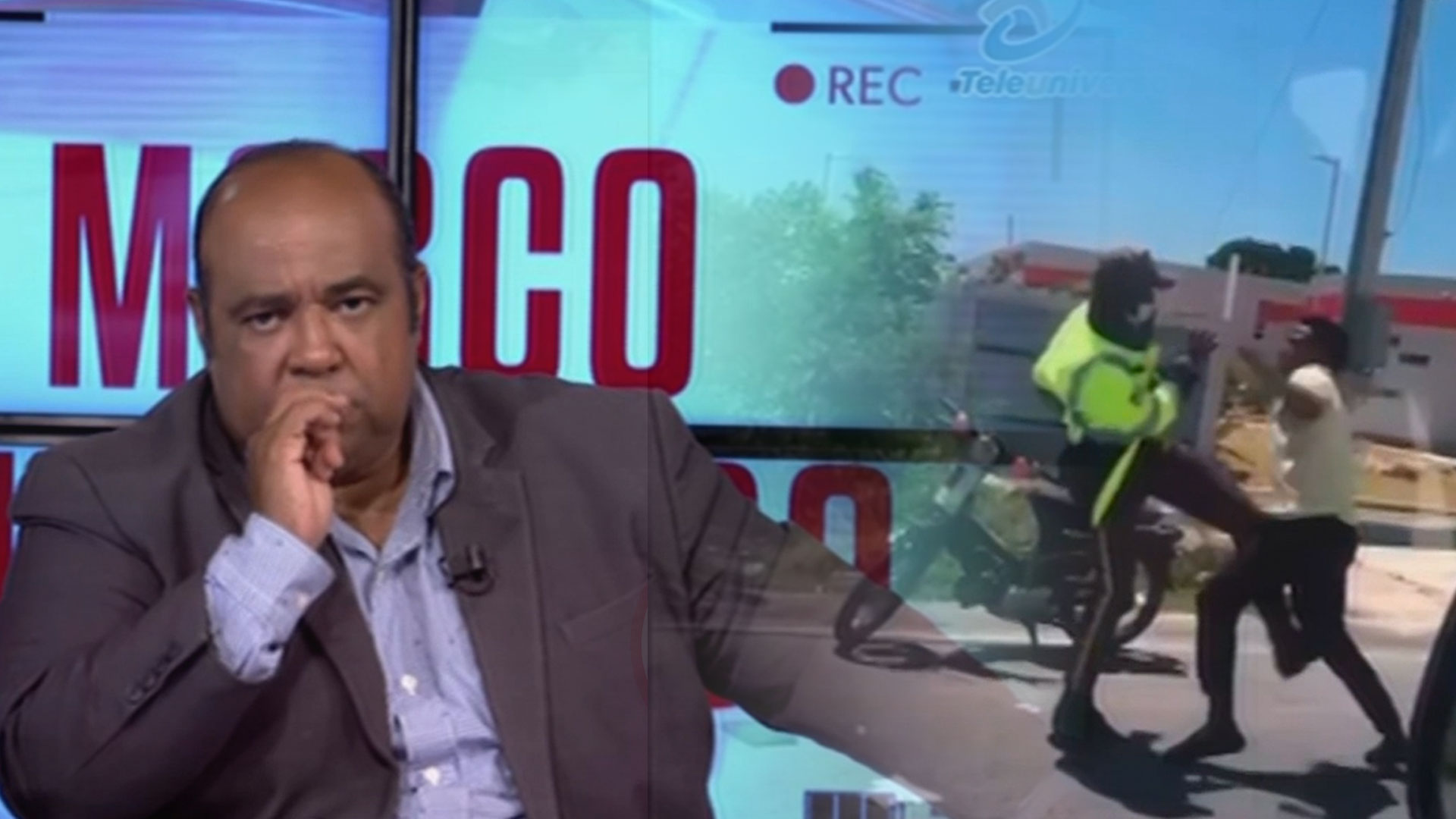 Pablo Aguilera Comenta Sobre La Pelea Del Agente De La Policía Y  ciudadano ¡DE PELÍCULA!