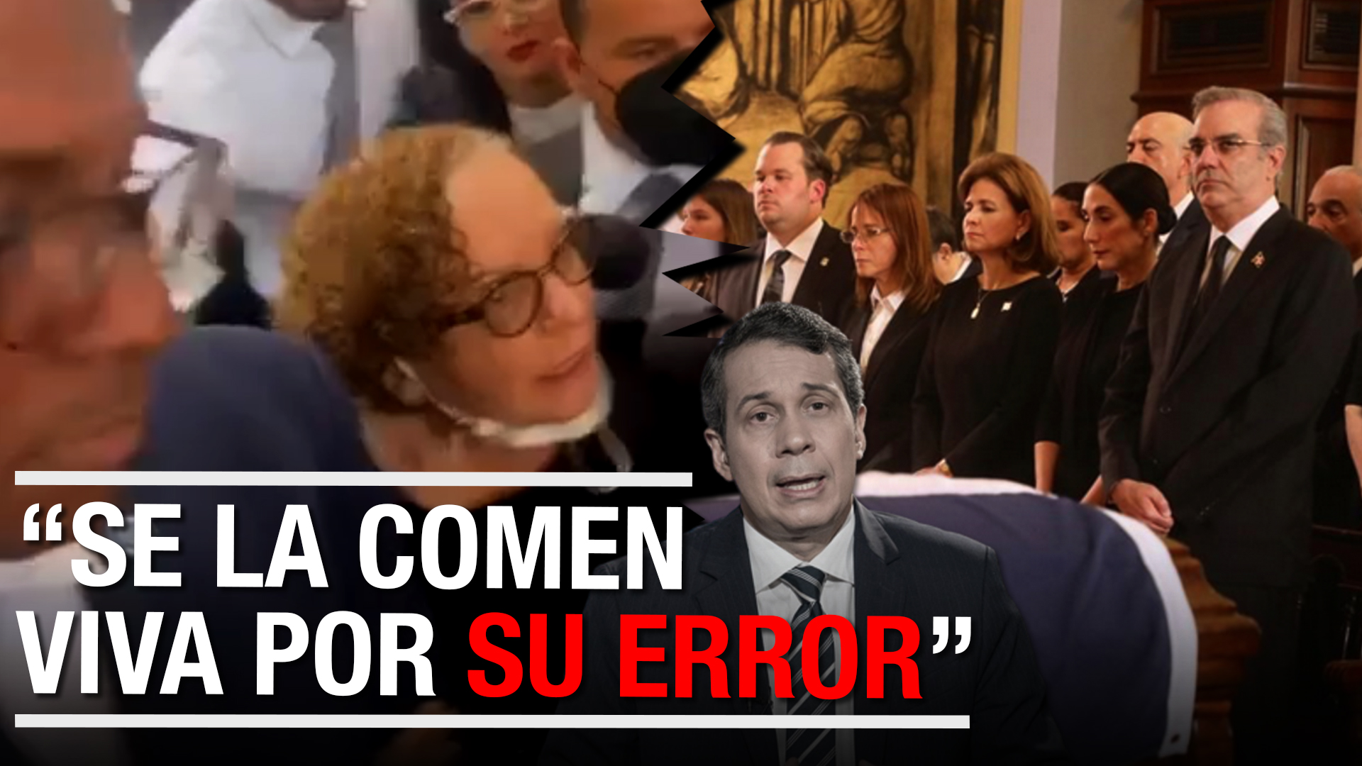 El “GRAVE ERROR” De Miriam Germán Al Salir De La Misa De Orlando Jorge Mera | “Se La Comen Viva” 