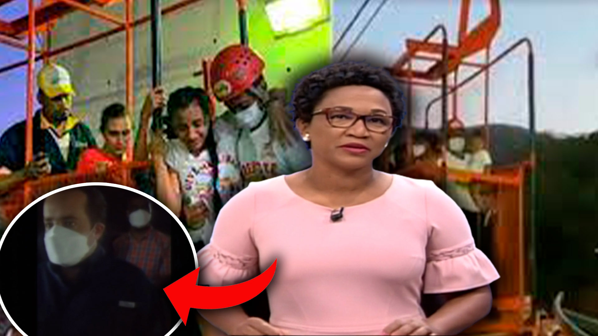 Edith Febles Expone Todos Los Detalles Hasta El Momento De Las Personas Atascadas En El Teleférico