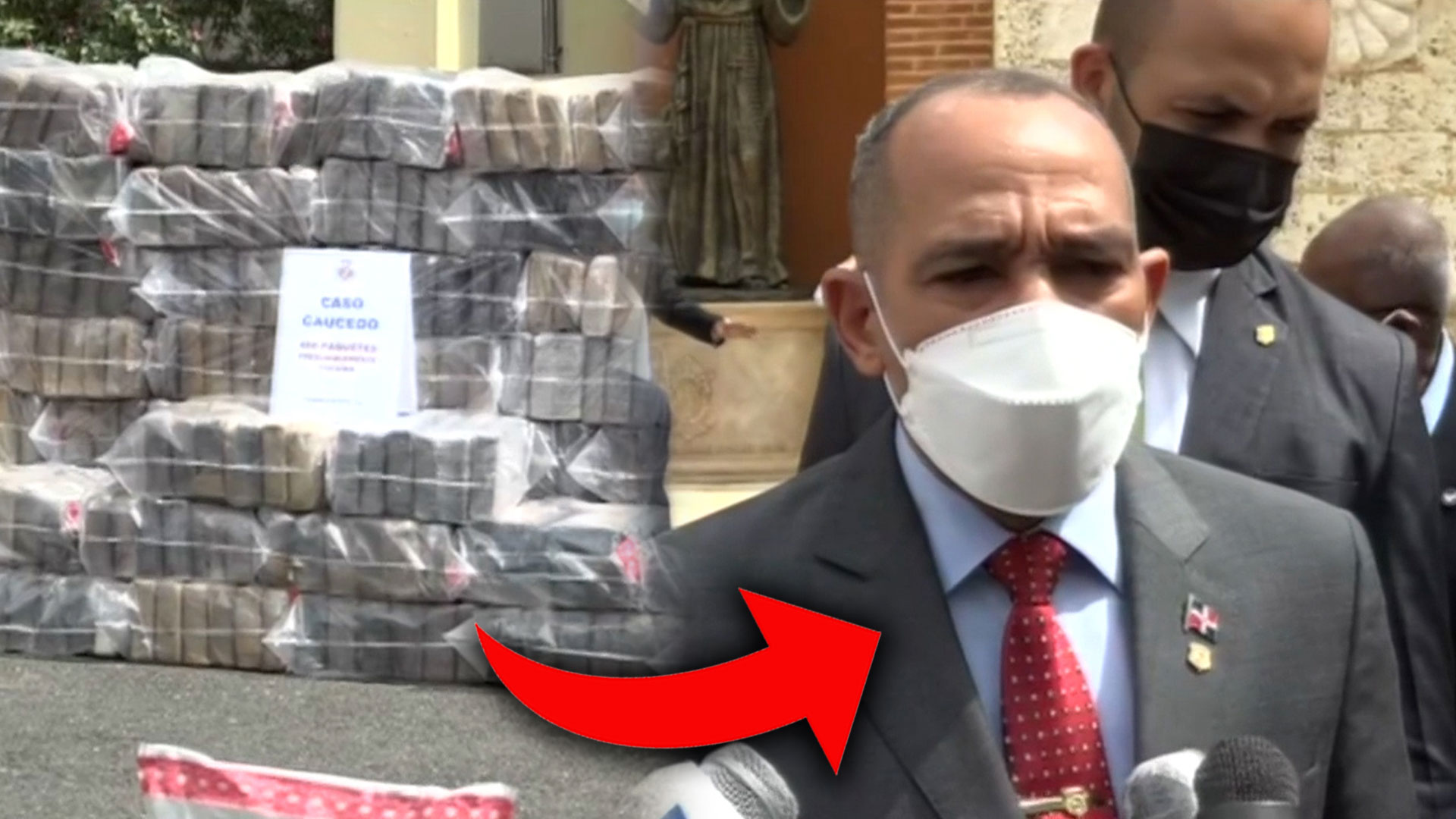 Declaraciones Del Presidente De La DNCD Ante Incremento Del Narcotráfico