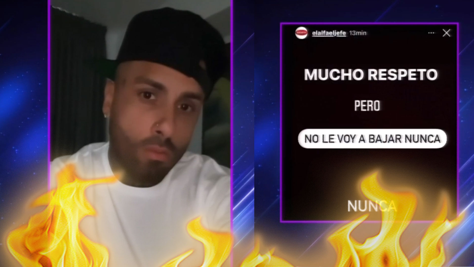 ¡Picante! Nicky Jam “se La Deja Caer” Al Alfa Y Este Le Responde Caliente 