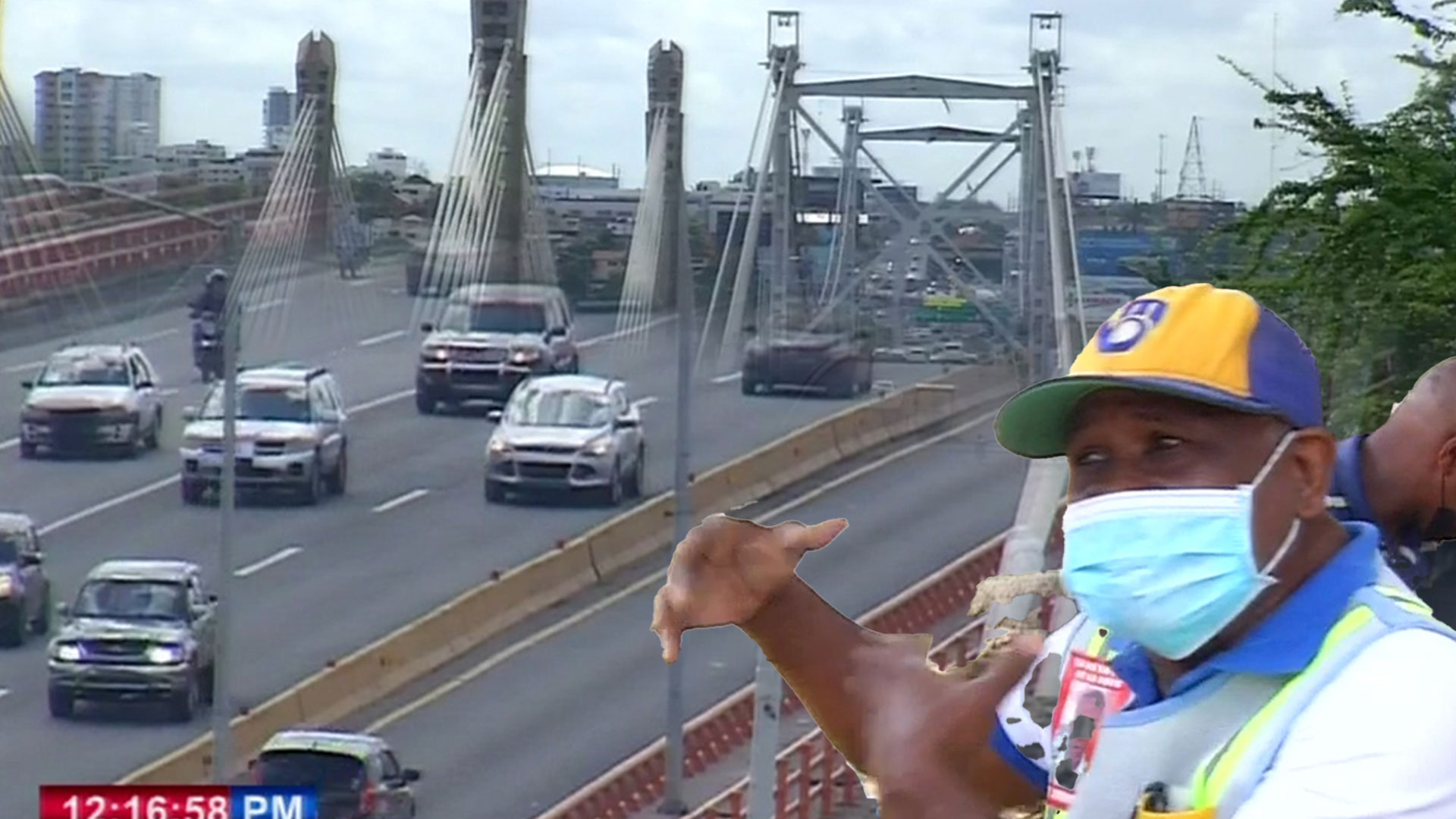 Desde La Mañana De Hoy Fue Intervenido El Puente Juan Bosch (mira Las Opiniones De Los Ciudadanos) 