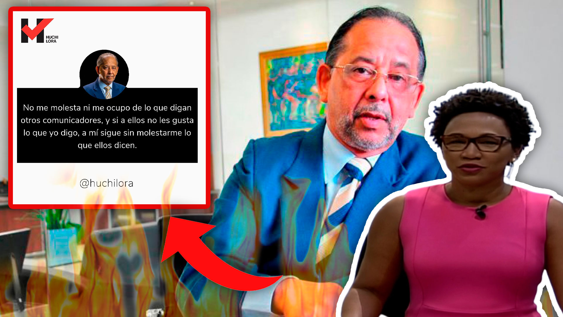 Edith Febles Sale En Defensa De Huchi Lora Por Declaraciones Expuestas En Redes Sociales Y Ataques De Periodistas