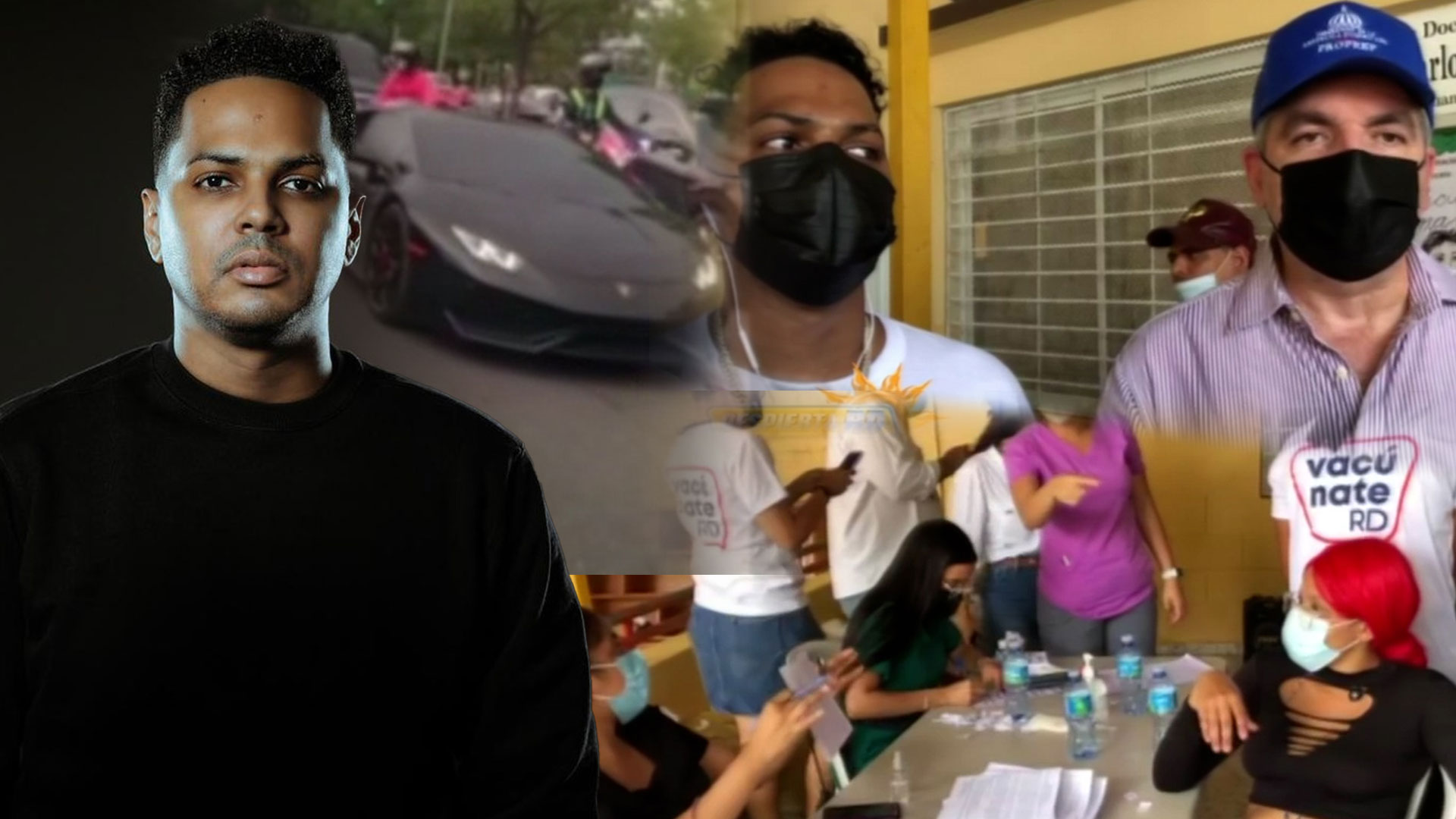 Santiago Matias (Alofoke) Pone En Marcha Su Idea Con El Ministro De Salud Pública