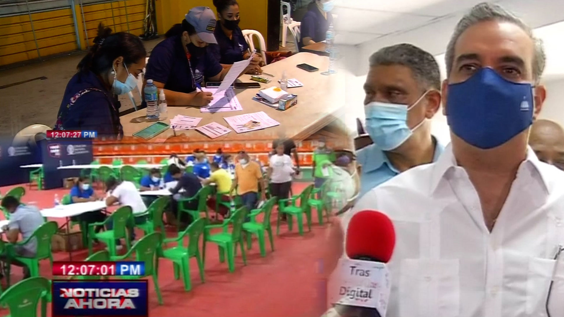 Abinader Dice Que “la Vacuna No Es Obligatoria Pero No Descansará Hasta Que Todos Estén Inmunizados”